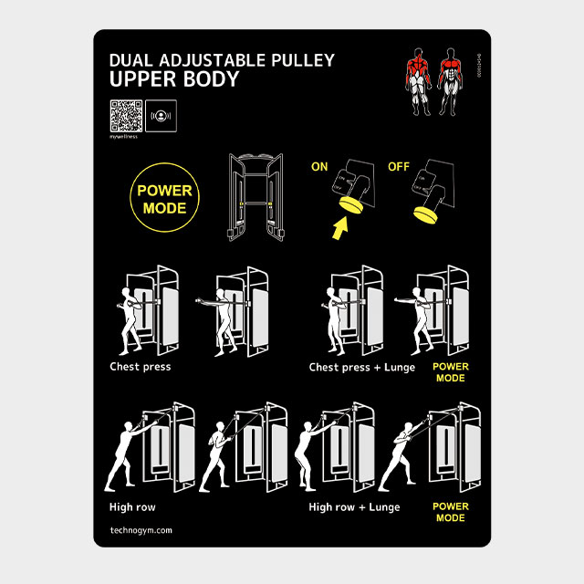Кабельный тренажер Technogym Dual Adjustable Pulley Performance