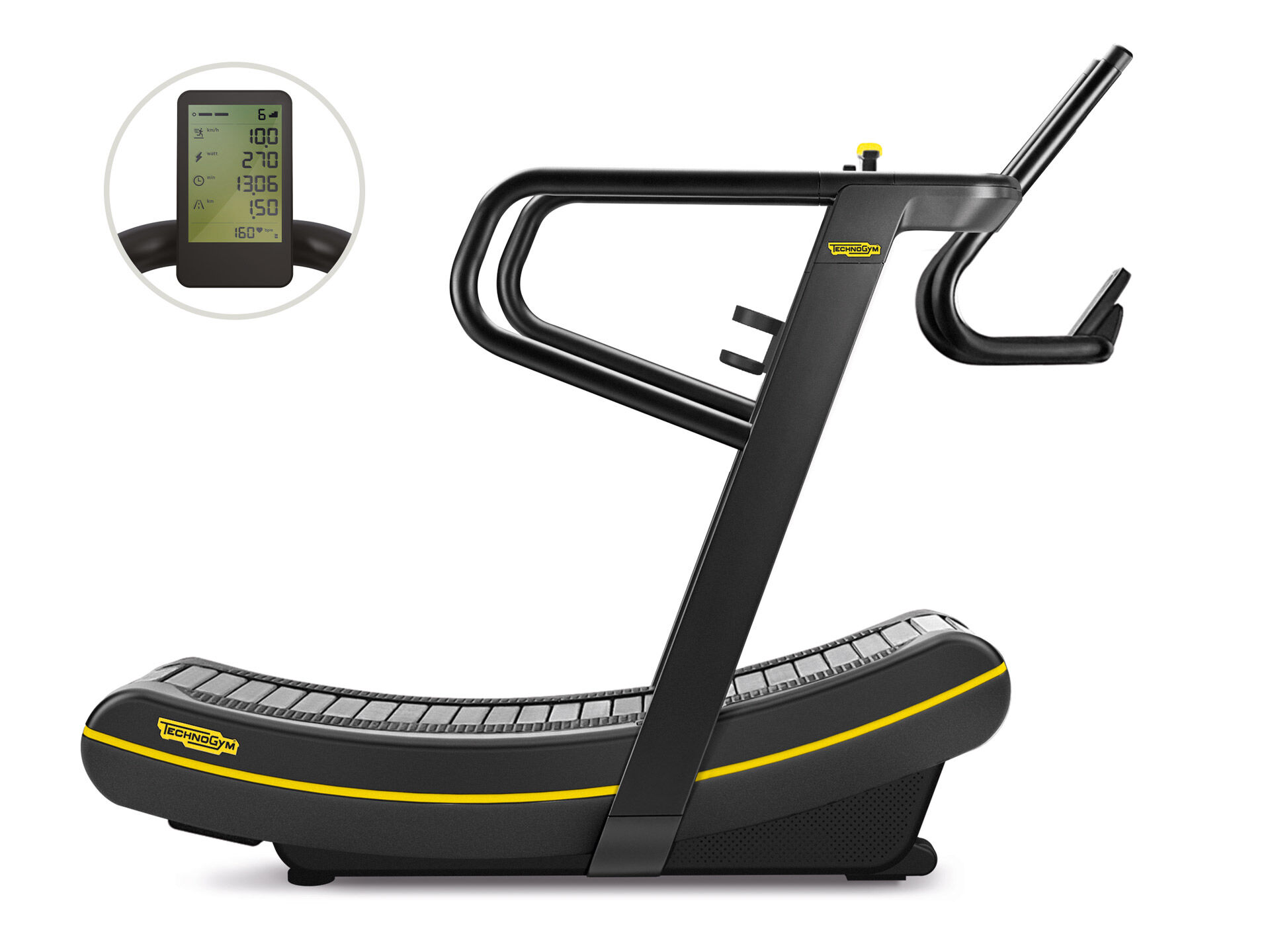 Изогнутая беговая дорожка Technogym SKILLMILL CONSOLE
